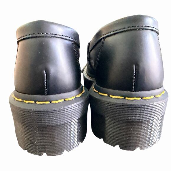 Dr. Martens Adrian Quad Loafers Women’s Size 8/ Men’s 7. Tassel Black NWOB - Picture 5 of 7